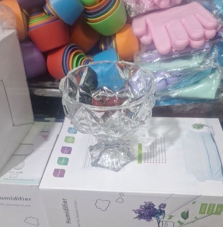 የአይስ ክሬም ፍሩት ባንች እና ዴዘርት ብርጭቆ 4