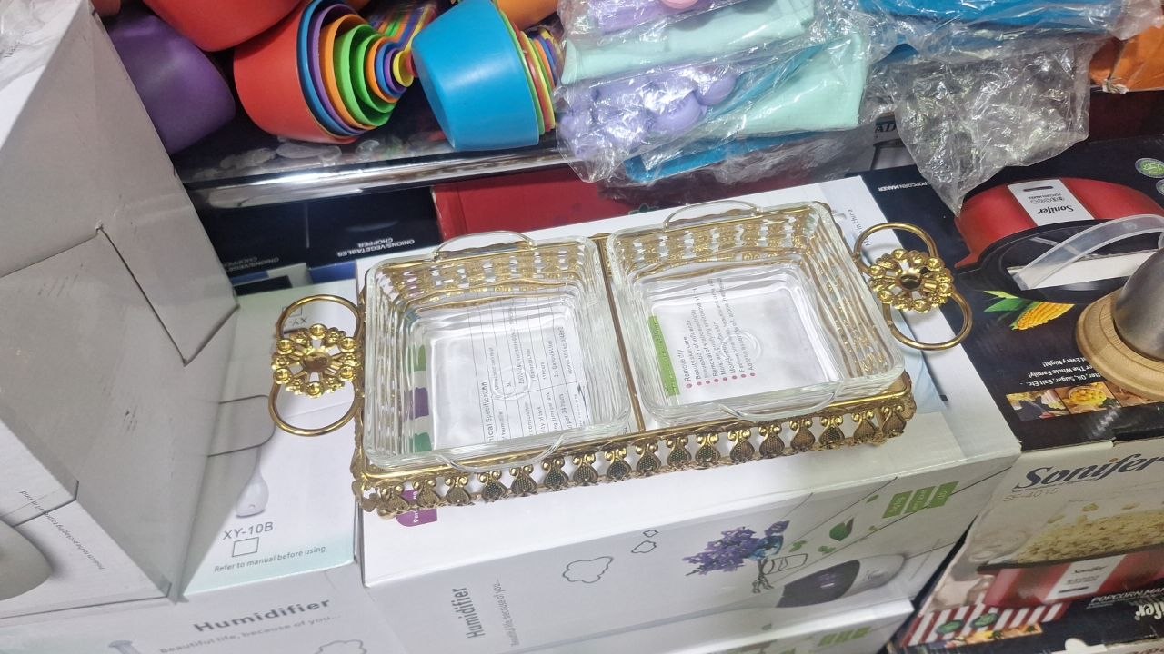 ለሰላጣ፣ ለፍራፍሬ ወይም ለተለያዩ ምግቦች ማቅረቢያ የሚሆን 2