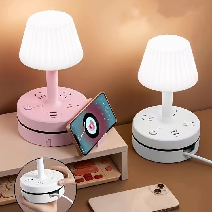 All in one Table Lamp Socket 5