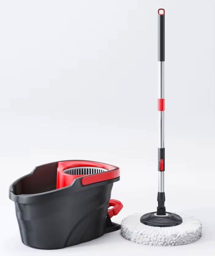 King Pedal Spim Mop 360° መወልወያ በራሱ የሚጨምቅ 1