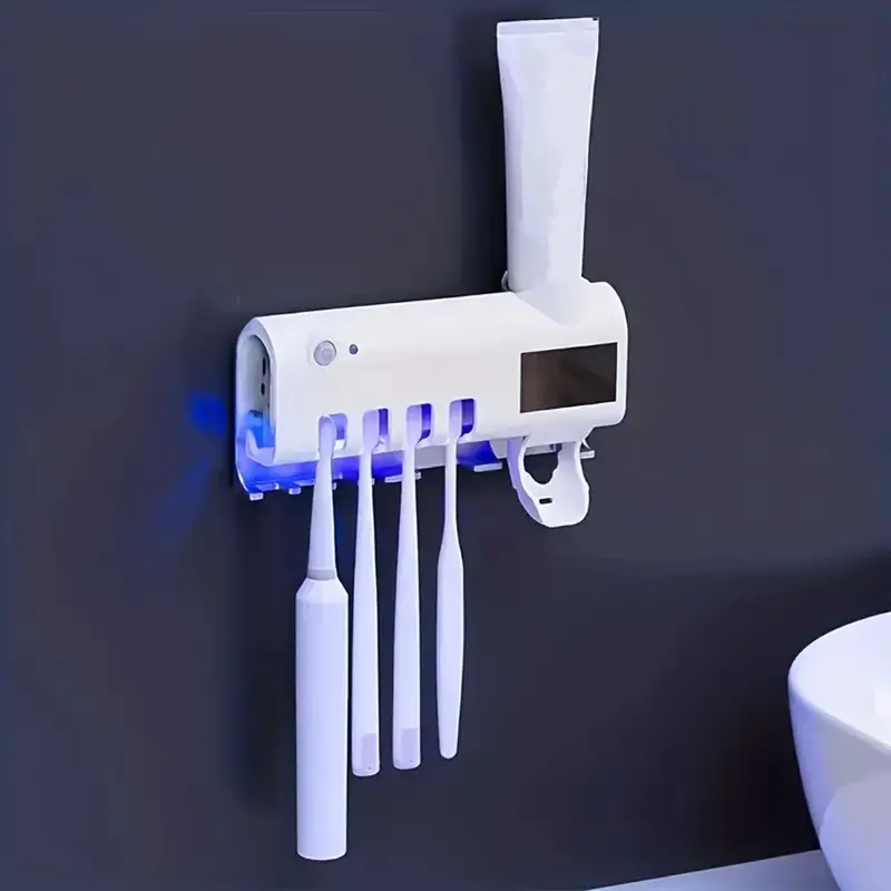 Toothbrush sterlizer & dispenser 1