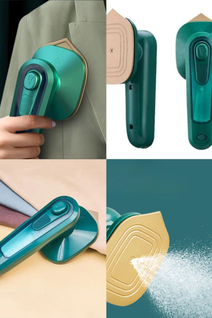 Mini dry iron with spray 2